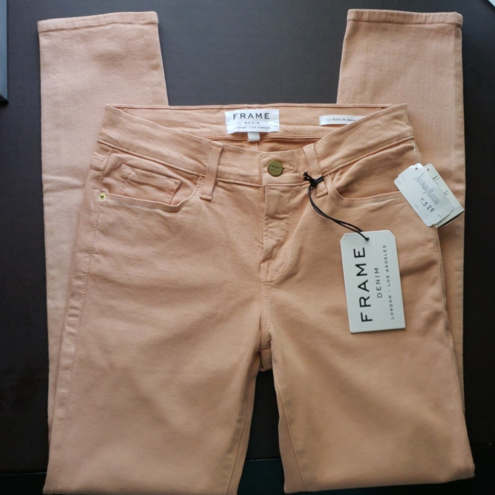 Frame Denim Women Le Skinny Jeane Crop Ankle Pant